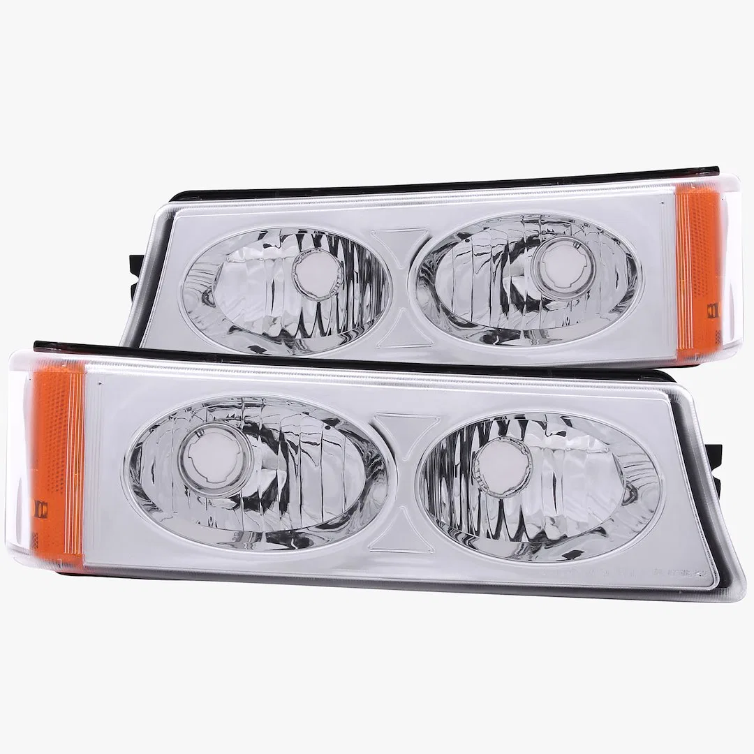 511035 – ANZO Parking/ Turn Signal Light Assembly, Clear Lens Set Of 2
